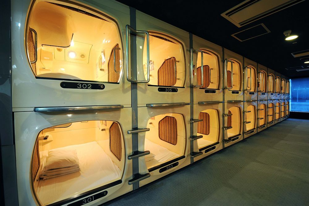 Capsule Inn Sapporo Hostel Luaran gambar