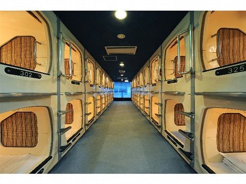 Capsule Inn Sapporo Hostel Luaran gambar